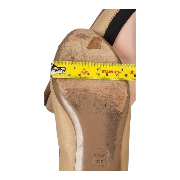 Tory Burch. Jolie Two-Tone Ballet Flat. Size 7 M - Picture 6 of 14